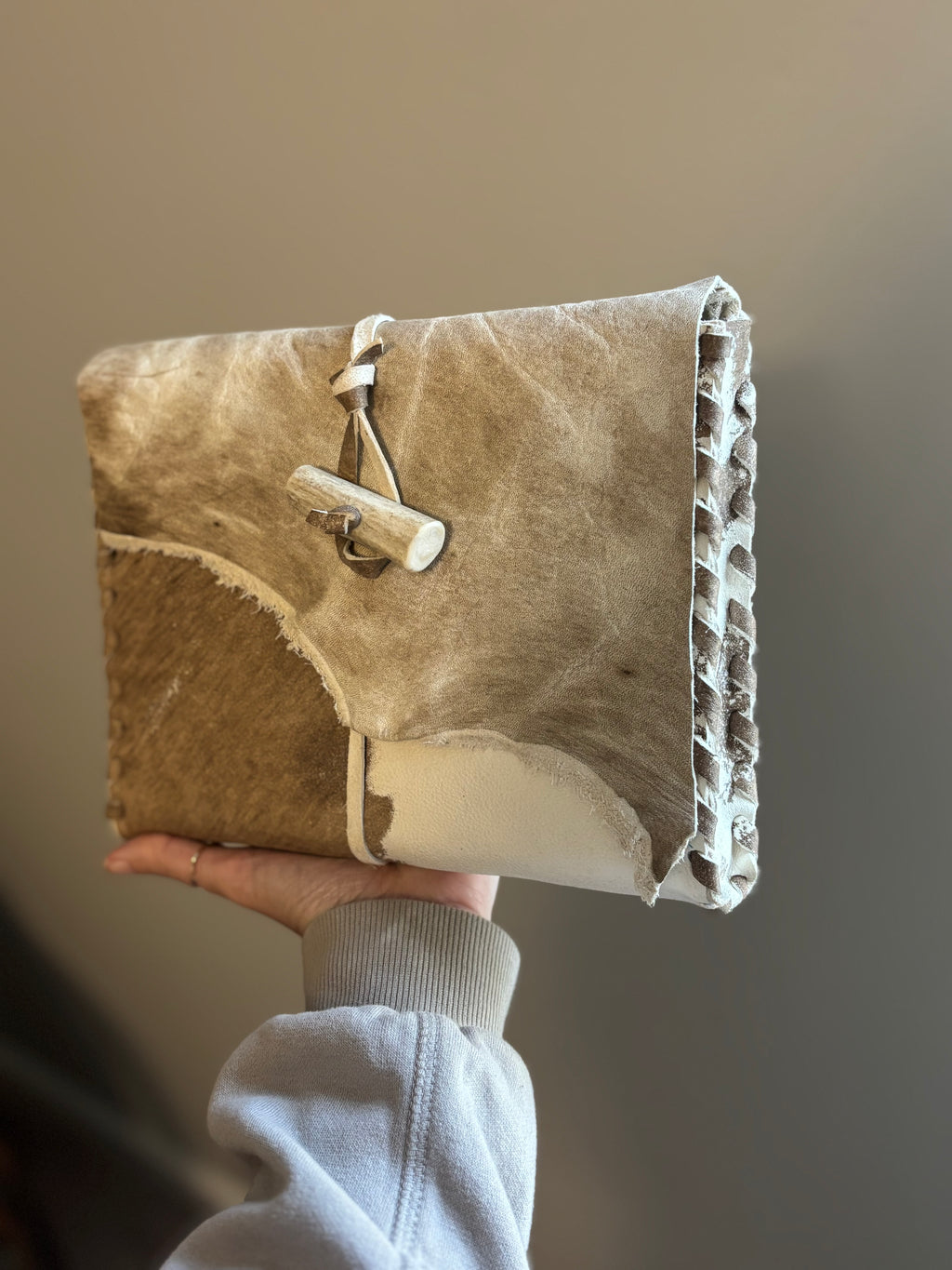 Vintage Leather Bible Cover