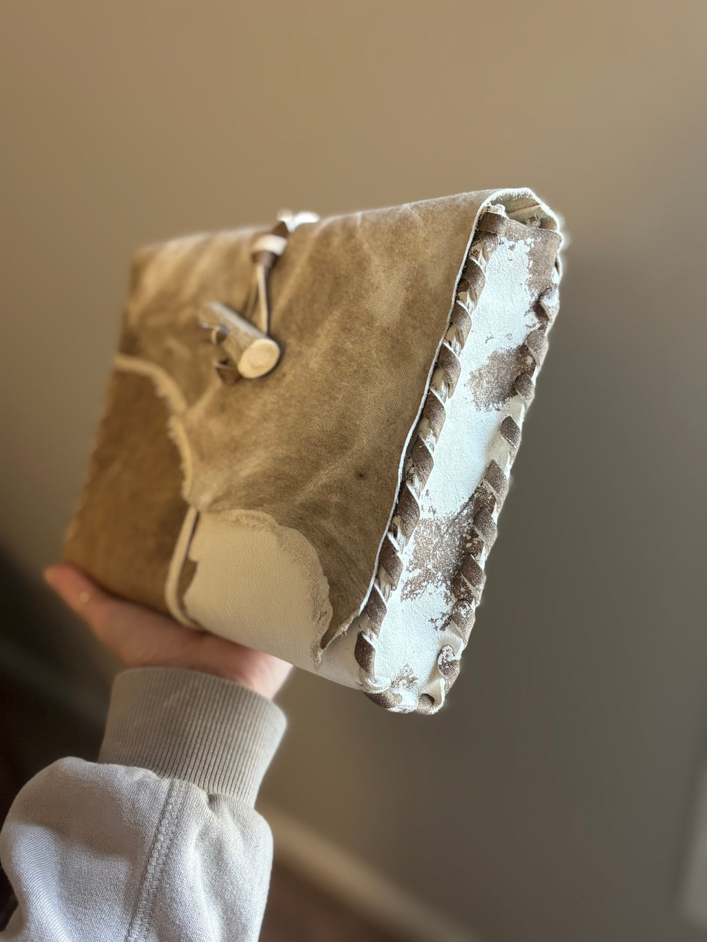 Vintage Leather Bible Cover